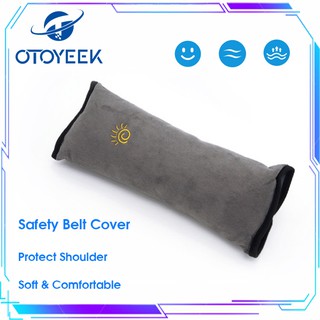 OTOYEEK Kids Seat Belt Covers Adjustable Car Safety Belt Vehicle Shoulder Pads Auto Seat Belt Strap Pad Headrest Neck Support (1)