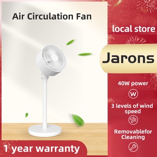 electric fan Jarons 3-speed adjustable foldable electric fan Quiet circulation floor fan