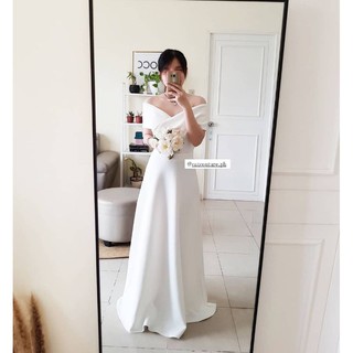 Arabella long gown (High quality neoprene fabric)