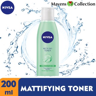 Nivea 200ml Mattifying Toner Combination to Oily Skin Ocean Algae &Hydra IQ by MAVENS COLLECTIONbook
