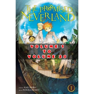 ON HAND The Promised Neverland Manga (ON HAND Vol. 1,2,4,6,8,9,10,11,12,13,14,15,16,17,18&19)