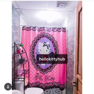 Hello Kitty shower curtain (1)
