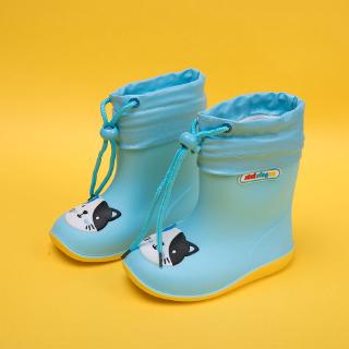 Little yellow duck cute 1-8 years old children's rain boots for boys and girls baby rain boots can