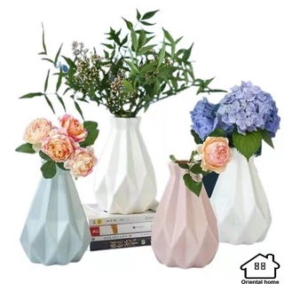 Nordic Flower Decorative Plastic Vase(5cmx22cmx10cmNordic Vase Modern Style Flower Nordic Vases Pot