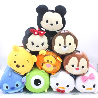 Tsum MickeyMouse Pooh DonaldDuck Stitch Mike bolster pillow (1)