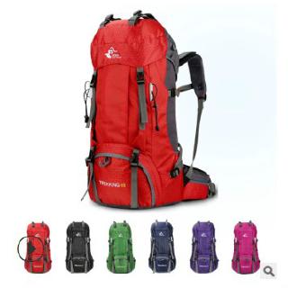 60L outdoor hiking backpack Waterproof mountaineering bag