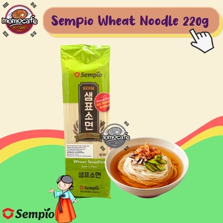 Sempio Wheat Noodles Soft & Thin 220g - Wheat Dry Noodles Made In Korea