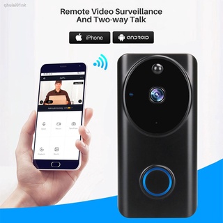 ✼Tuya smart wifi video doorbell wireless visual two-way intercom home alarm mobile phone remote vide