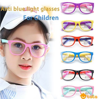 Anti blue light glasses For Kids Glasses Optical Frame 2021 Children Boy Girls Computer Transparent Blocking Anti Reflective Eyeglasses Anti Blue Light Glasses For Children