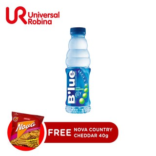 B'Lue Water-Based Drink Calamansi 500Ml - 1 Bottle, Free Nova Country Cheddar 40G