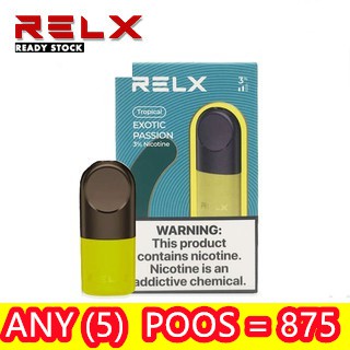 【In Stock】Autherntic RELX Infinity Pods Vape Pod Compatible with Relx Infinity/Exotic Passion (1)