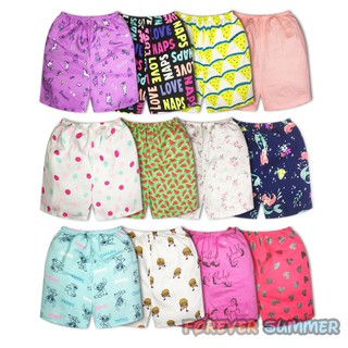 Quality Pambahay Basic Short For Girls 1-6 Year Old Kids Forever Summer