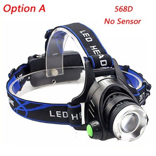 Headlight LED high-power aircraft head outdoor waterproof glare lamp induction headlight rechargeabl