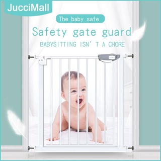 ❂❍◙Adjustable Baby Safety Door Gate Pet Dog Cat Fence Stair Door Metal High Strength Iron Gate For K