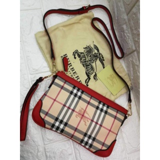 【Ready Stock】✼♂PREMIUM / AUTHENTIC QUALITY BURBERRY WRISTLET / SLING BAG AVAILABLE FOR COD