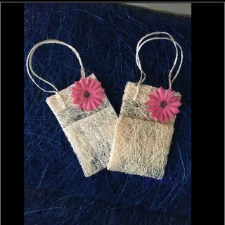 Abaca bag sinamay bags, scrunch bag for wedding souvenirs
