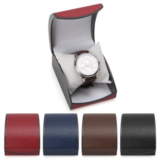 Luxury Wristwatch Box Display Case Gift For Jewelry Bracelet Faux Leather Holder