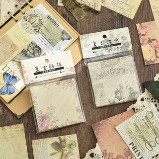 10 Pcs. Deco paper for journal, diary, scrapbooking aesthetics.