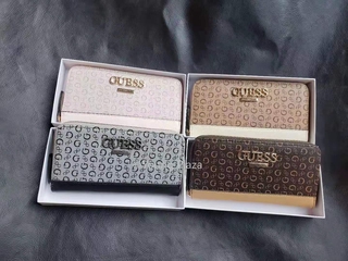 [Ready Stock] Guess Wallet Zip Long Purse for Men and Women