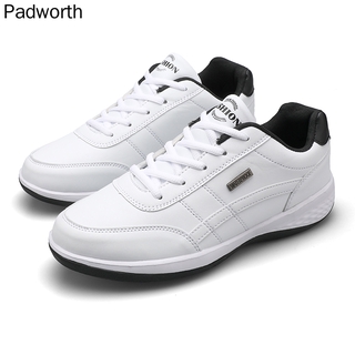 [padworth] men's casual sports shoes 38-48 large size casual board shoes small white shoes running shoes men's shoes in three colors