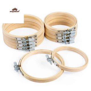 ( *^_^* ) 10 Piece 3 And 4 Inch Embroidery Hoops Bamboo
