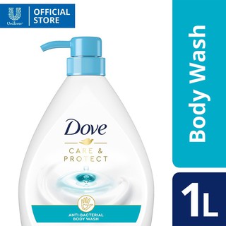 ☬Dove Antibacterial Body Wash Care & Protect 1000ML