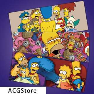 The Simpsons ins wind oversized seaming mouse pad