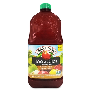 Apple & Eve 100% Natural Style Apple Juice 64oz/1.89L
