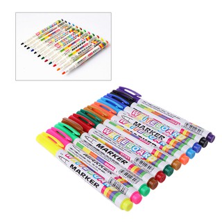 12 Colors Whiteboard Marker Non Toxic Dry Erase Mark Sign Fine Nib Set Supply