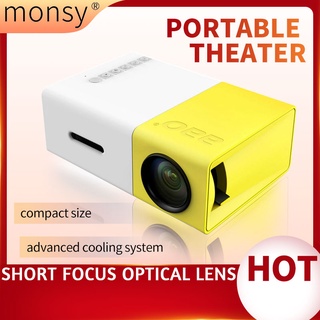 Projector YG300 LCD Mini Portable Projector Mini Projector Home Media Video Player (1)
