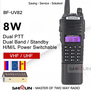 Enlarge 3800mAh UV-82 8W Baofeng UV 82 Walkie Talkie 10 KM Baofeng 8W Radio Dual PTT UV-XR UV-9R GT-