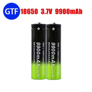 GTF 18650 9900mAh Rechargeable Battery 3.7V Li-ion Battery For Flashlight