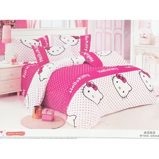 Hello Kitty Bedsheet 3IN1/4IN1/5IN1/6IN1