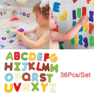 26 Letters 10 Numbers Foam Floating Bathroom Toys for Kids Baby Bath Floats