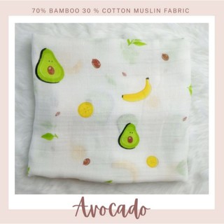SOFT BAMBOO MUSLIN SWADDLE BLANKETS 70 % BAMBOO 30 COTTON (8)