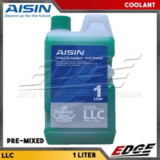 ┋(COOLANT - AISIN - GREEN - 1L) AISIN Long Life Coolant LLC / Anti-Freeze JIC Tropical Spec Formulat