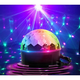 Disco Light w/ MP3 Music Remote Control 9 Colors LED Party Lights DJ Sound Activated Rotating Lights (6)