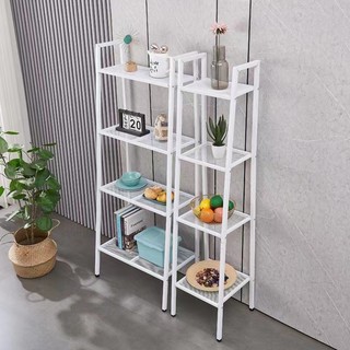 Metal 4-Tier Shelf Storage Rack Organizer Shelf (LERBERG inspired) for books plants office kitchen