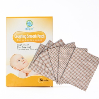 Organic Herbal Cough Relief Patch 6 patches Relief Cough Patch Asthma Phlegm Babies Kids Adult
