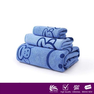Celina Homes Textiles Random Color 3in1 Microfiber Water Absorbent Towel Set Assorted T014