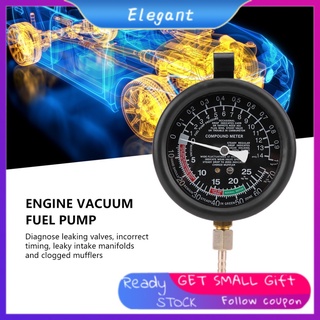 【Ready Stock】☂[Ele] Engine Vacuum&Fuel Pump Tester Gauge Carburetor Pressure