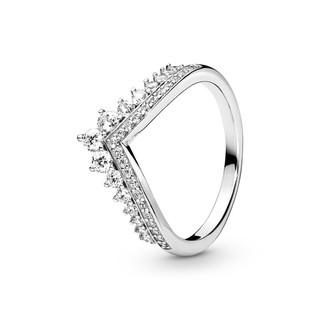 Princess wishbone ring 925 silver made in Hk sf