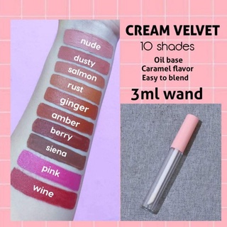 Rebrand Cream Velvet Ink in 3ml wand