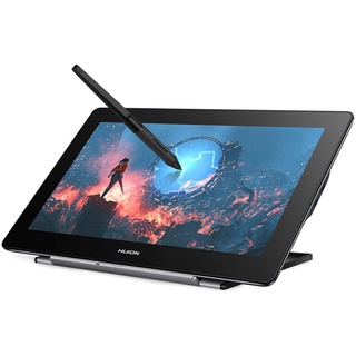 HUION Kamvas Pro 16(4K) UHD Graphic Drawing Monitor Full-Laminated Pen Display Drawing Tablet Screen Tilt Function 8192 Battery-Free Stylus, 120% sRGB, Stand Included -15.6 Inch