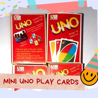 UNO PLAY CARDS (MINI) // MINI UNO CARDS // UNO CARDS (RSTORE.PH)