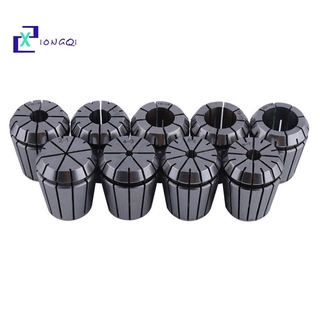 9pcs ER32 Spring Collet Set for CNC Workholding Engraving Machine and Milling Lathe Tool 2/4/6/8/10/12/16/18/20mm