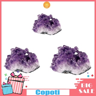 Natural Amethyst Geode Natural Crystal Quartz Stone Wand Point Energy Healing Mineral Stone Rock Home Decor Geode (3)