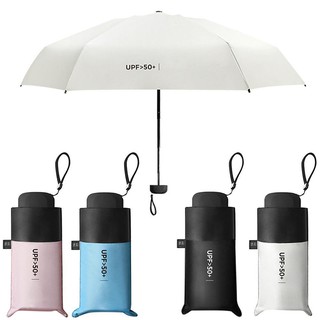 【LOV】Mini 5 Folding Compact Super Windproof Anti-UV Rain Sun Travel Umbrella Portable (1)