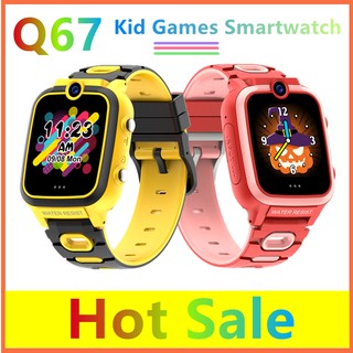 Q67 Newest MP3 Camera Recorder Calculator Alarm Children Games Smartwatch Kid Smart Watch
