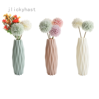 Jlickyhast Vases Creative Imitation plastic small vase living room decoration vase hydroponic creative flower vase